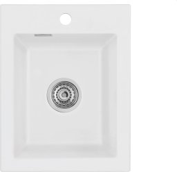 Zlewozmywak SYSTEMCERAM Systemceram Mera 39 Satin zlewozmywak ceramiczny , korek manualny