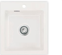 Zlewozmywak SYSTEMCERAM Systemceram Mera 46 Gronland, Zlew ceramiczny, korek manualny
