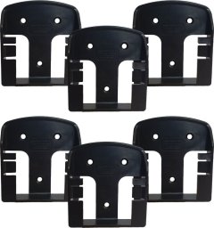StealthMounts Uchwyty do baterii akumulatorów METABO CAS 18V zestaw 6 sztuk StealthMounts