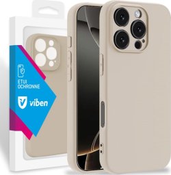 Viben VIBEN Etui Obudowa Liquid iPhone 16 Pro : Kolor - beżowy
