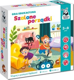 Kapitan Nauka Kapitan Nauka Gra Szalone porządki gra edukacyjna 3-6 lat GR0710