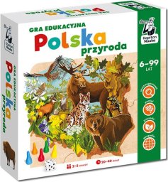 Kapitan Nauka Polska przyroda. Gra edukacyjna gra przyrodnicza dla całej rodziny GR0708