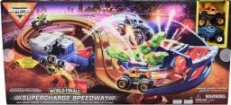 Monster Jam MONSTER JAM launch track with two vehicles Supercharge Speedway, 6071089