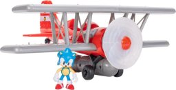 Jakks SONIC plane Tornado Biplane with Sonic figure