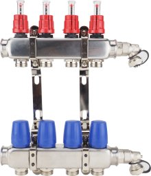 U-tube CONTROLLED MANIFOLD WITH A FLOWMETER 9