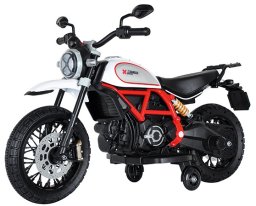 OCIE OCIE rechargeable motorcycle Ducati Scrambler desert sled, white, 8892