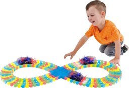 Play&Go PLAYGO car track Glow Race Track, 85 pcs, 2915