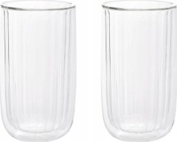 Homla Double-wall glasses Homla CEMBRA GROOVE, 2 x