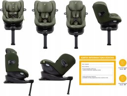 Fotelik samochodowy Joie JOIE car seat I-SPIN 360, moss, C1801KAMOS000