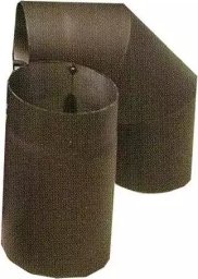 ABX ELBOW FUNNEL 45O D200/1.5MM