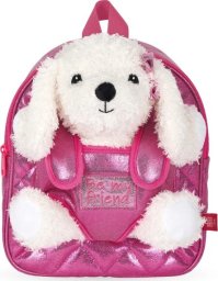 Perletti PERLETTI mini backpack with removable plush Paris puppies, 13080