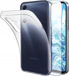 Hello Case ETUI DO SAMSUNG GALAXY M34 5G / A25 5G GUMOWE OBUDOWA SILIKON   SZKŁO 9H