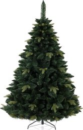 AmeliaHome AmeliaHome Sztuczna choinka DEBBIE styl klasyczny 220 cm zielona