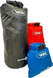 YAK Zestaw worków 2L/5L/10L Black/Blue/Red 7003331