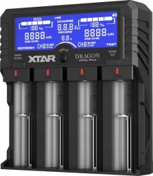 Xtar XTAR Dragon VP4L Plus Baterijų įkroviklis