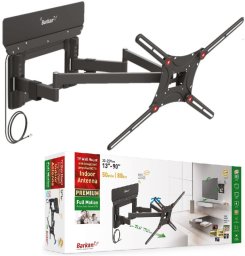 Barkan Uchwyt do Telewizora 13-90 Obrotowy z Anteną DVB-T2 25dB - BRK_783896