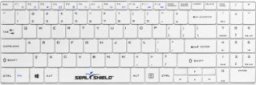 Klawiatura Seal Shield SEAL SHIELD Tastatur Clean Wipe biały SSKSV099DE
