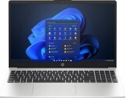 Laptop HP HP 255 G10 AMD Ryzen™ 7 7730U Laptop 39,6 cm (15.6") Full HD 16 GB DDR4-SDRAM 512 GB SSD Wi-Fi 6 (802.11ax) Windows 11 Pro Srebrny
