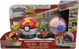 Figurka Jazwares POKEMON SURPRISE ATTACK FIGURKI PIKACHU i TREECKO