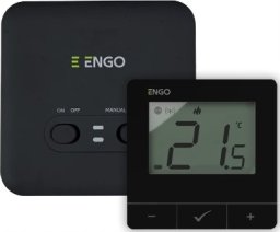 Engo Engo internetowy, bezprzewodowy regulator temperatury Wi-Fi E20i-B, czarny E20I-B