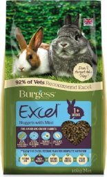 Burgess Burgess Rabbit Excel Junior & Dwarf 10 kg.