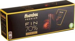 Mondelez Chokolade Marabou Premium Dark 70% 10g - (21 stk.)