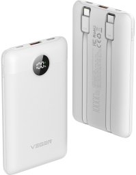 Powerbank Veger C11C 10000mAh Biały