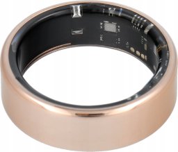 Smartwatch OEM Smart Ring R11M- inteligentny pierścień ze stali ze stacją ładującą rozmiar 10 (19,8mm) złoty