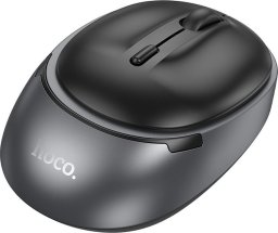 Mysz Hoco HOCO mysz komputerowa bezprzewodowa 2,4G 1600 dpi GM34 szaro czarna