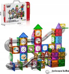 Klocki magnetyczne 168 element?w