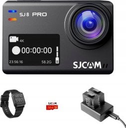 Kamera SJCAM Kamera sportowa SJCAM SJ8Pro Action Cam 4K zestawami