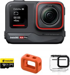 Kamera Insta360 Zestaw wodny Insta360 Ace Pro wodoodporna kamera sportowa 4K120fps 2023
