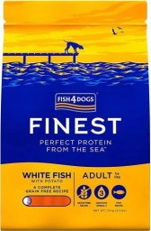 Fish4Dogs Fish4Dogs Finest White Fish Adult duża rasa 1,5kg