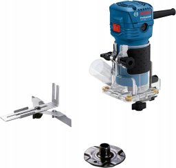 Frezarka Bosch Bosch edge router GLF 55-6 Professional, router (blue, 550 watts)