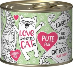 Love is where a cat is Love is where a cat is® z czystym indykiem 200g