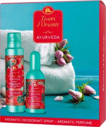 ART.ROZNE TESORI d`Oriente Zestaw prezentowy Ayurveda (Woda perfumowana 100 ml+ Dezodorant w sprayu 150 ml) 1 op. - 2 szt.