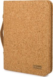  CorkVillage Biwuar luksusowy neseser aktówka teczka organizer wegański z korka CorkVillage CV14beige