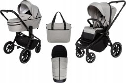 Wózek MUUVO MUUVO Quick 4.0 stroller Steel Grey 2in1 SET