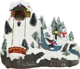 Dekoracja świąteczna Nenurodyta DECORATION LED SCENERY 17X23CM 485623