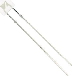 2x Dioda LED biała prostokątna 2x5x7mm 3.6V
