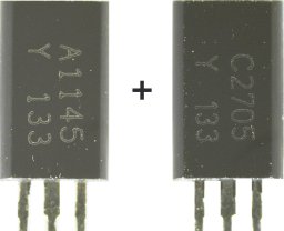 Para 2SA1145 + 2SC2705 tranzystor 150V 50mA TO92 wysoka obudowa TO92MOD