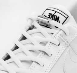 SHOPUJ.PL ELASTYCZNE SZNUROWADŁA SZNURÓWKI DO BUTÓW SPORTOWYCH BIAŁE