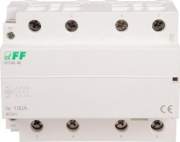 F&F Stycznik modułowy 100A 4NO - ST100-40 230V
