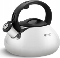 Yermos CZAJNIK Stalowy z Gwizdkiem Błysk GAZ 2,5l 1316