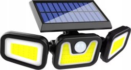Naświetlacz Yermos LAMPA SOLARNA LED COB CZUJNIK Zmierzchu RUCHU 401