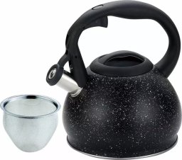 Yermos CZAJNIK MARMUROWY 1,2l Imbryk ZAPARZACZ z Sitkiem INDUKCJA Gaz 1634