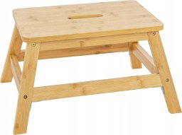 5five Stołeczek drewniany BAMBOO, 1 stopień