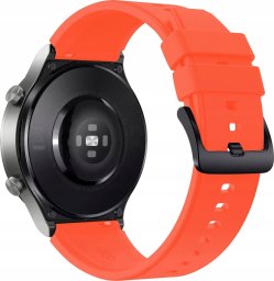 Pasek silikonowy do Huawei Watch GT 2/3/4/2 Pro/3 Pro/4 Pro/GT 2e 46mm - pomarańczowy