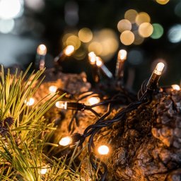 Lampki choinkowe Sirius łańcuch świetlny Techline Start 45Led - 230V