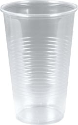 Vrige Plastikglas blød 50cl PP (øl) 50stk/ps (målestreg 0,5) Transparent 1x1x1mm (50EA)